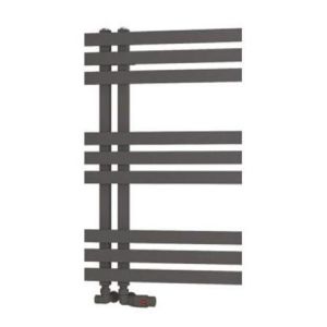 Eastbrook Hurley 800 x 500 Matt Anthracite Designer Towel Rail