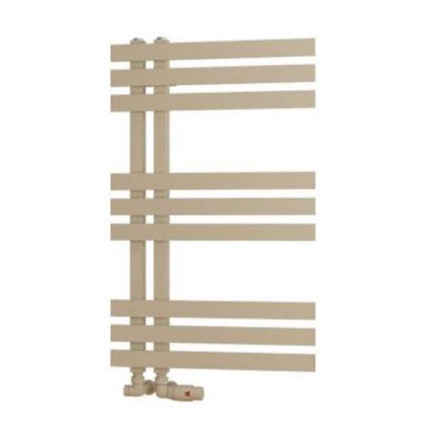 Eastbrook Hurley 800 x 500 Matt Cappuccino Designer Towel Rail