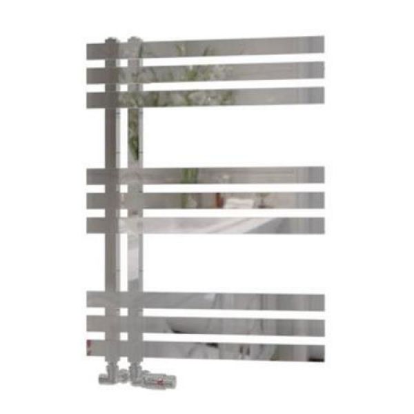 Eastbrook Hurley 800 x 600 Chrome Designer Towel Rail