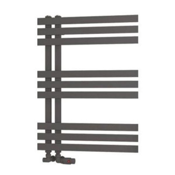 Eastbrook Hurley 800 x 600 Matt Anthracite Designer Towel Rail