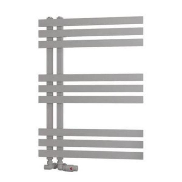 Eastbrook Hurley 800 x 600 Matt Grey Designer Towel Rail