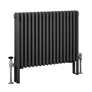 Eastbrook Imperia 600 x 830 Matt Anthracite 3 Column Radiator