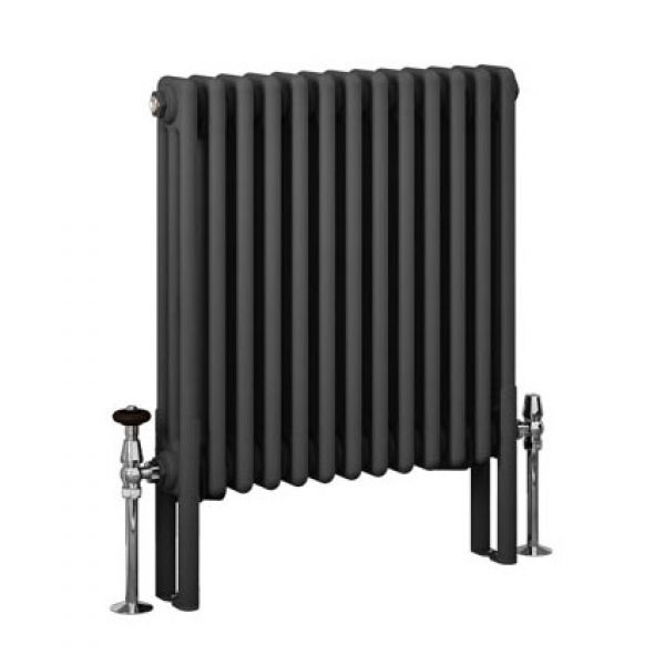 Eastbrook Imperia 600 x 605 Matt Anthracite 3 Column Radiator