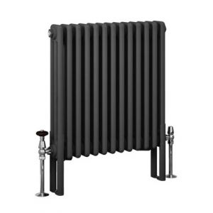 Eastbrook Imperia 600 x 605 Matt Anthracite 3 Column Radiator