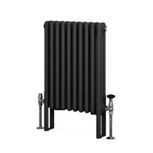 Eastbrook Imperia 600 x 470 Matt Anthracite 3 Column Radiator