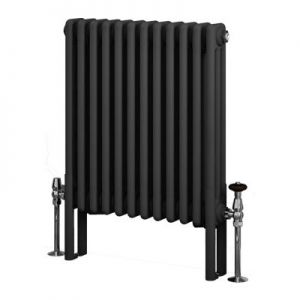 Eastbrook Imperia 600 x 560 Matt Anthracite 3 Column Radiator
