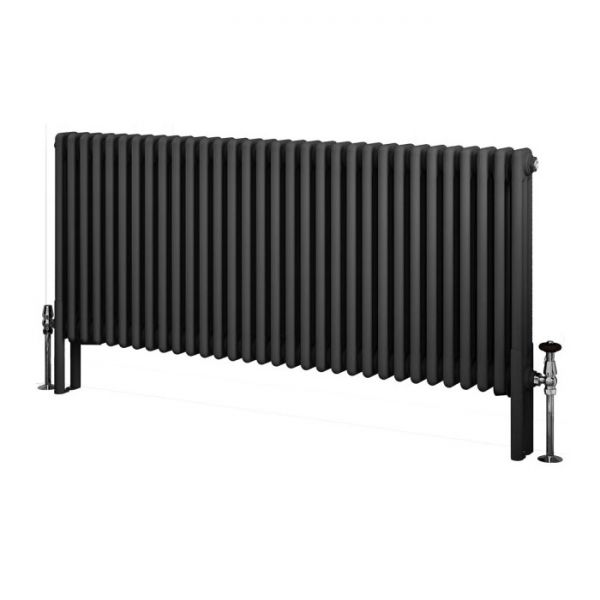 Eastbrook Imperia 600 x 1460 Matt Anthracite 3 Column Radiator