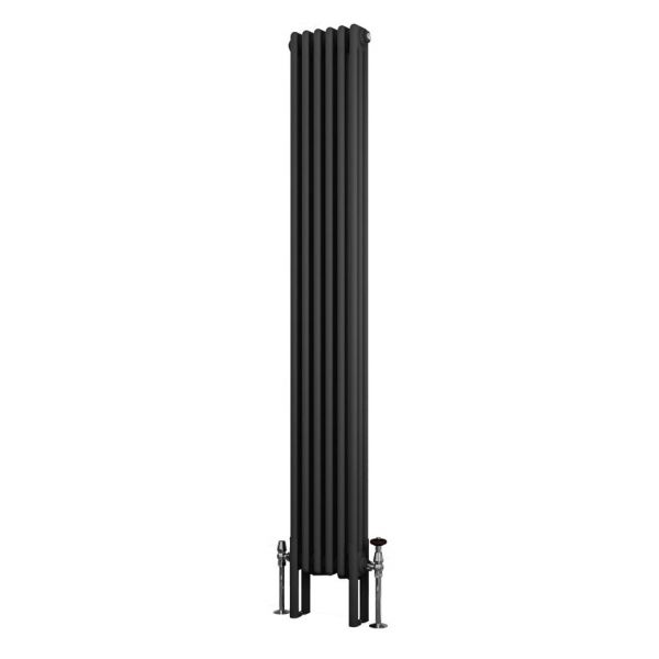 Eastbrook Imperia 1800 x 290 Matt Anthracite 3 Column Radiator