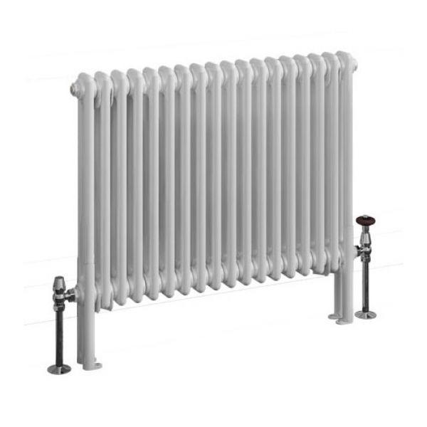Eastbrook Imperia 600 x 830 Gloss White 2 Column Radiator #2