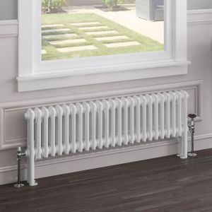 Eastbrook Imperia 300 x 1145 Gloss White 2 Column Radiator