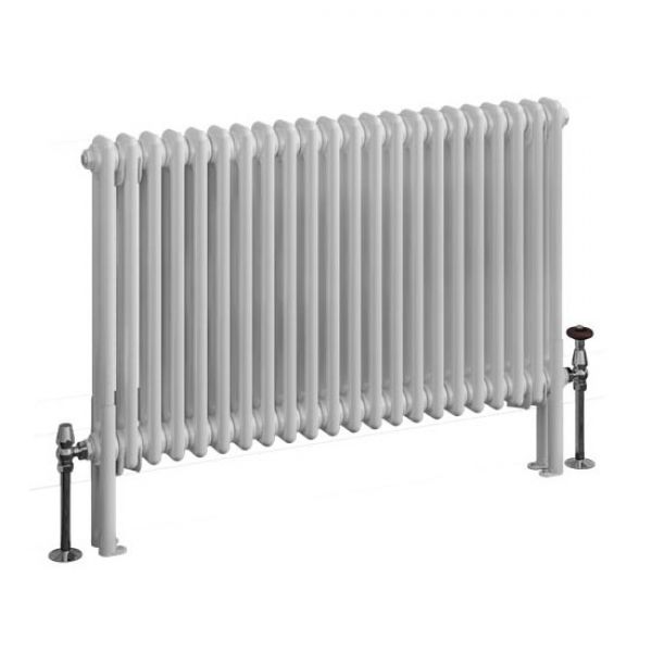 Eastbrook Imperia 600 x 1010 Gloss White 2 Column Radiator #2