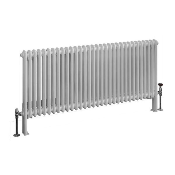 Eastbrook Imperia 600 x 1460 Gloss White 2 Column Radiator #2