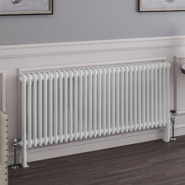 Eastbrook Imperia 600 x 1460 Gloss White 2 Column Radiator