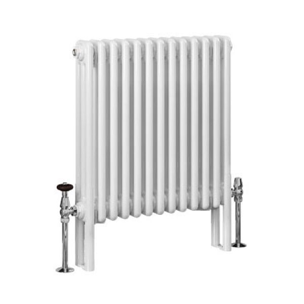 Eastbrook Imperia 600 x 605 Gloss White 3 Column Radiator #2