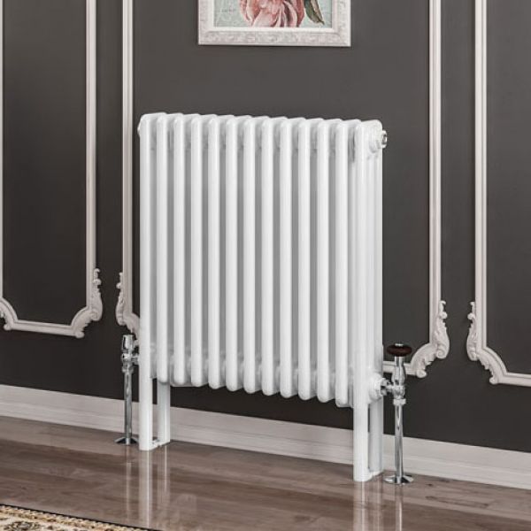 Eastbrook Imperia 600 x 605 Gloss White 3 Column Radiator