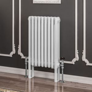 Eastbrook Imperia 600 x 425 Gloss White 3 Column Radiator