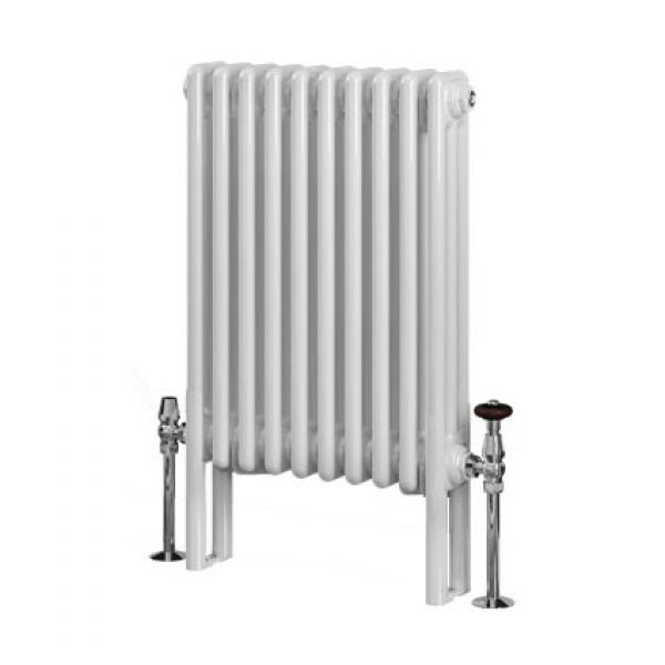 Eastbrook Imperia 600 x 470 Gloss White 3 Column Radiator #2