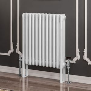 Eastbrook Imperia 600 x 560 Gloss White 3 Column Radiator