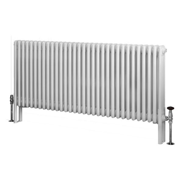Eastbrook Imperia 600 x 1460 Gloss White 3 Column Radiator #2