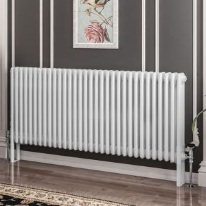 Eastbrook Imperia 600 x 1460 Gloss White 3 Column Radiator