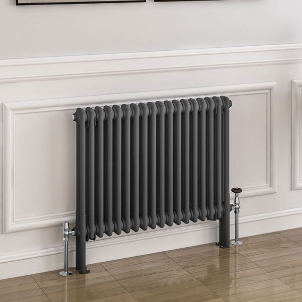 Eastbrook Imperia 600 x 830 Matt Anthracite 2 Column Radiator
