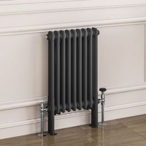 Eastbrook Imperia 600 x 425 Matt Anthracite 2 Column Radiator
