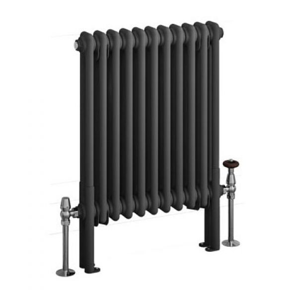 Eastbrook Imperia 600 x 515 Matt Anthracite 2 Column Radiator #2