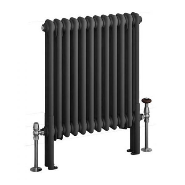 Eastbrook Imperia 600 x 560 Matt Anthracite 2 Column Radiator #2