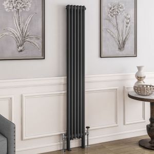 Eastbrook Imperia 1800 x 290 Matt Anthracite 2 Column Radiator