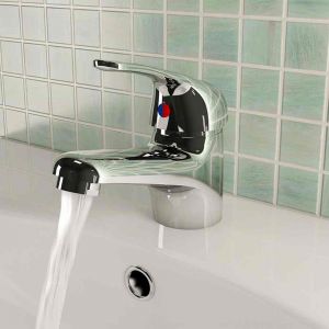 Eastbrook Isbourne Chrome Mono Basin Mixer Tap with Waste