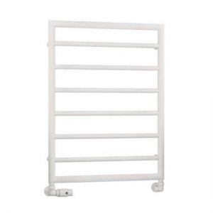 Eastbrook Kenilworth 800 x 600 Matt White Designer Towel Rail