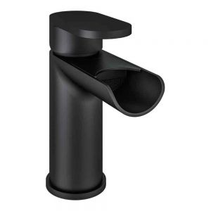 Eastbrook Ledwell Black Mono Basin Mixer Tap with Waste