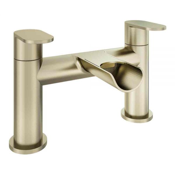 Eastbrook Ledwell Brushed Brass Bath Filler Tap