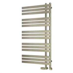 Eastbrook Leonardo 1200 x 600 Brushed Brass Designer Towel Rail