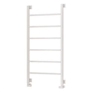 Eastbrook Loxley 1200 x 600 Matt White Designer Towel Rail