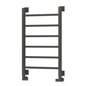 Eastbrook Loxley 800 x 500 Matt Anthracite Designer Towel Rail