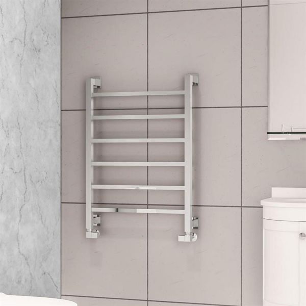 Eastbrook Loxley 800 x 600 Chrome Designer Towel Rail #2
