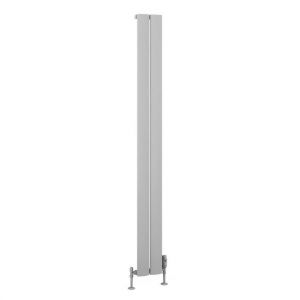 Eastbrook Malmesbury 1800 x 185 Matt Grey Aluminium Designer Radiator