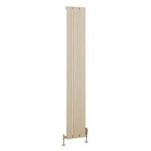Eastbrook Malmesbury 1800 x 280 Matt Cappuccino Aluminium Designer Radiator