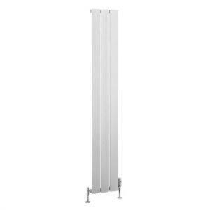 Eastbrook Malmesbury 1800 x 280 Matt White Aluminium Designer Radiator