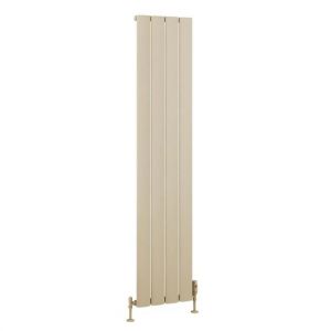Eastbrook Malmesbury 1800 x 375 Matt Cappuccino Aluminium Designer Radiator