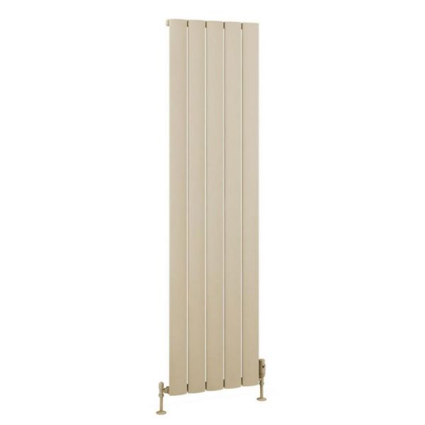 Eastbrook Malmesbury 1800 x 470 Matt Cappuccino Aluminium Designer Radiator