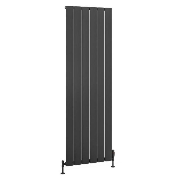 Eastbrook Malmesbury 1800 x 565 Matt Anthracite Aluminium Designer Radiator