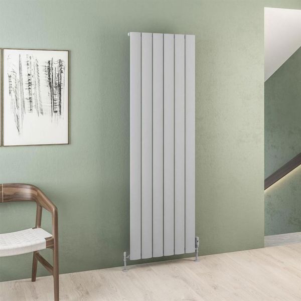Eastbrook Malmesbury 1800 x 565 Matt Grey Aluminium Designer Radiator #2