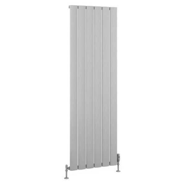 Eastbrook Malmesbury 1800 x 565 Matt Grey Aluminium Designer Radiator