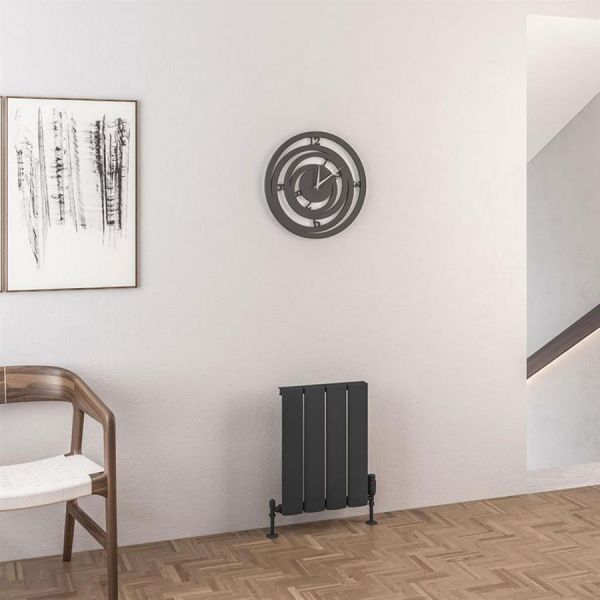 Eastbrook Malmesbury 500 x 375 Matt Anthracite Aluminium Designer Radiator #2