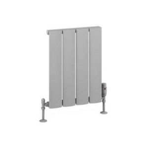 Eastbrook Malmesbury 500 x 375 Matt Grey Aluminium Designer Radiator