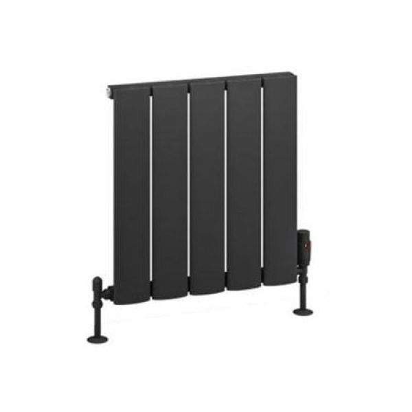 Eastbrook Malmesbury 500 x 470 Matt Anthracite Aluminium Designer Radiator