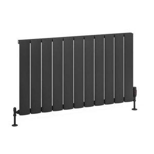 Eastbrook Malmesbury 600 x 1040 Matt Anthracite Aluminium Designer Radiator