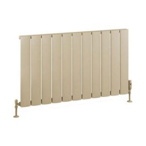 Eastbrook Malmesbury 600 x 1040 Matt Cappuccino Aluminium Designer Radiator